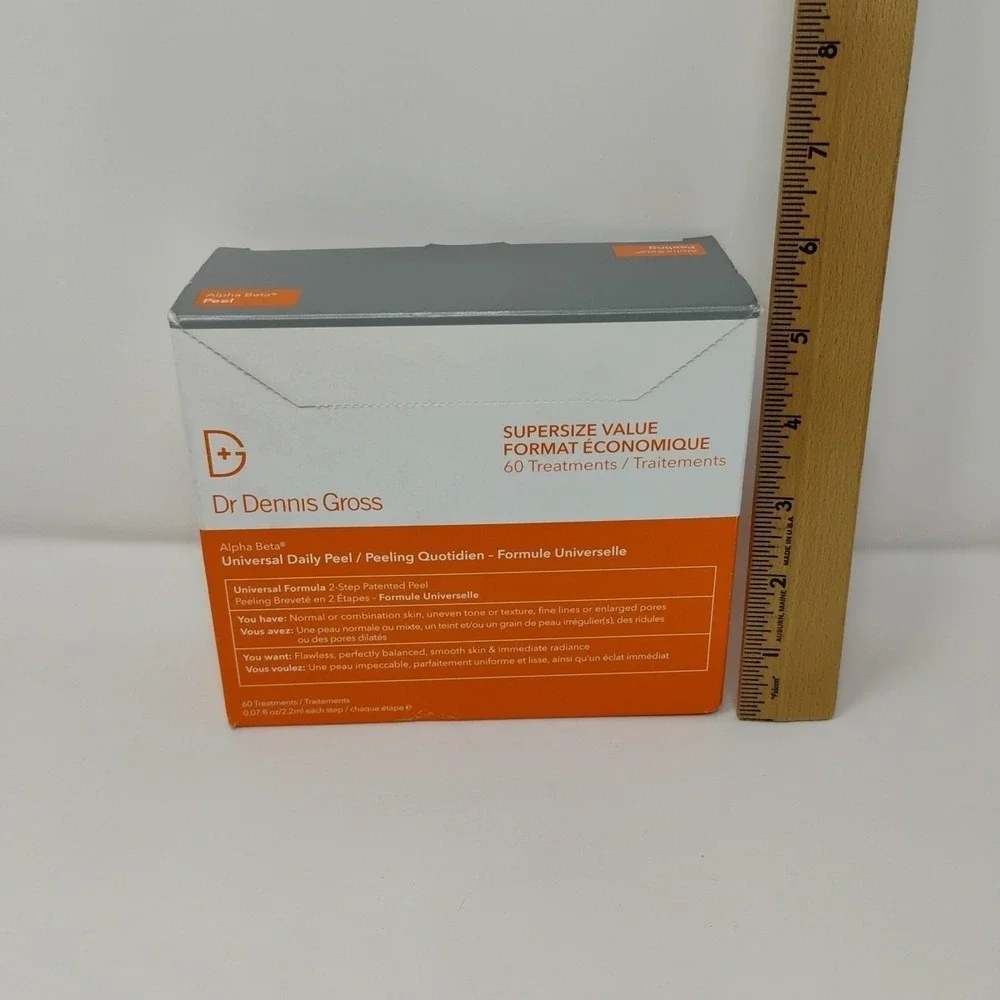 Dr Dennis Gross Alpha Beta Universal Daily Peel 55 Sealed Treatments Exp 09/2026